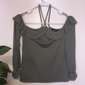 Off Shoulder White House Black Market Top